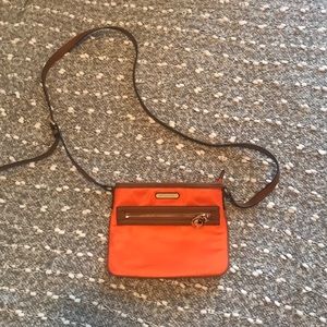 Orange MichaelKors Chrissy body purse